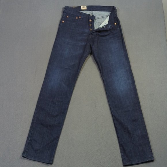 Levi's Jeans Men's 30x34 Blue 501 '93 Straight Fit Button Fly Denim NWT